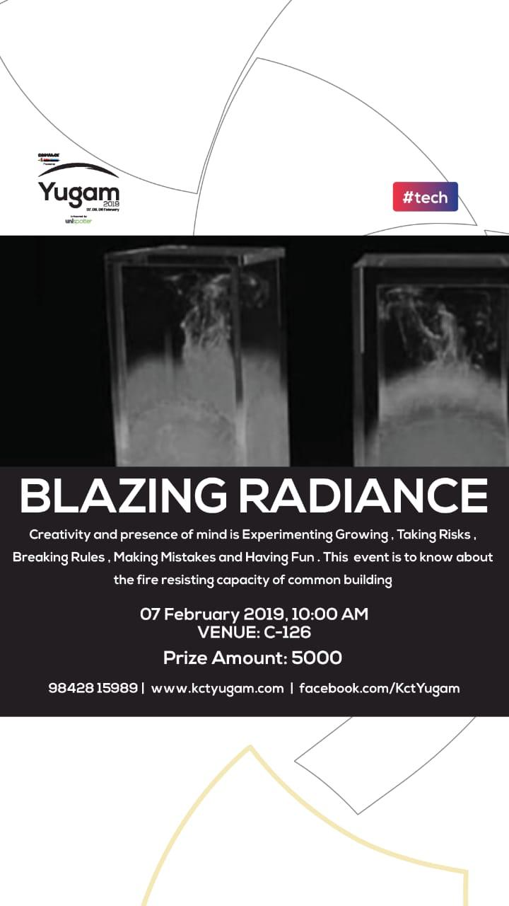 Blazing Radiance Yugam 2019